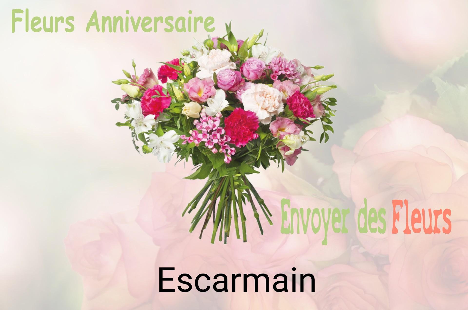 Bouquet de fleurs d’anniversaire livré à Escarmain